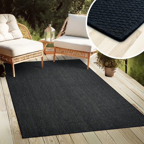 GOODproduct, GOODproduct Teppich "Venedig auch als Läufer erhältlich" rechteckig 4 mm Höhe In- und Outdoor geeignet, Sisal-Optik, Wetterfest & UV-beständig