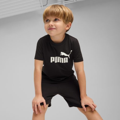 Puma, PUMA T-Shirt "ESS NO 1 LOGO TEE PS" Kurzarm, mit Rundhalsausschnitt, für Sportmode
