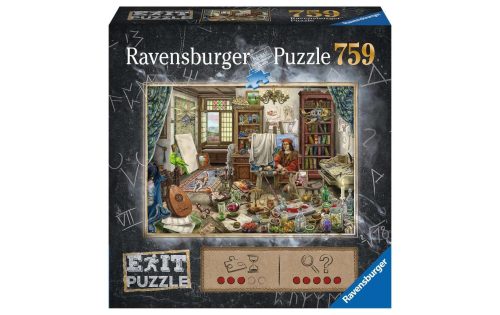 Ravensburger, Ravensburger Escape Puzzle Künstleratelier, 759 Teile Multicolor