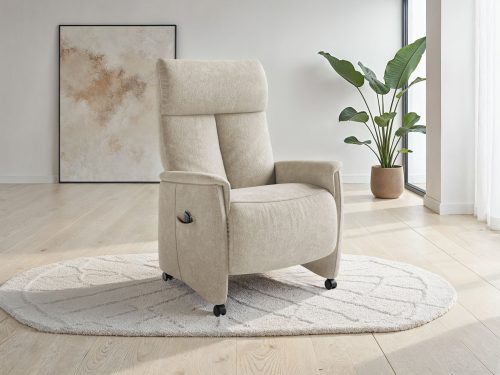 Sit & More, sit&more TV-Sessel "Cremona Comfort" wahlweise manuell oder elektrischer Funktion mit Akku