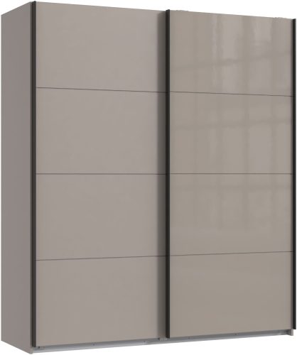 undefined, Schwebetürenschrank MIDNIGHT beige 2 Türen