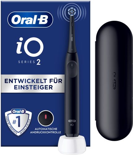 Oral-B Elektrische Zahnbürste »iO Series 2« 1 Stk. Aufsteckbürsten für die sanfte Reinigung, Reise-Etui