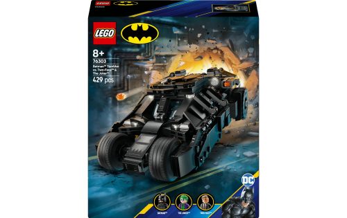 LEGO, 76303 DC Super Heroes Batman Tumbler vs. Two Face & The Joker, Konstruktionsspielzeug