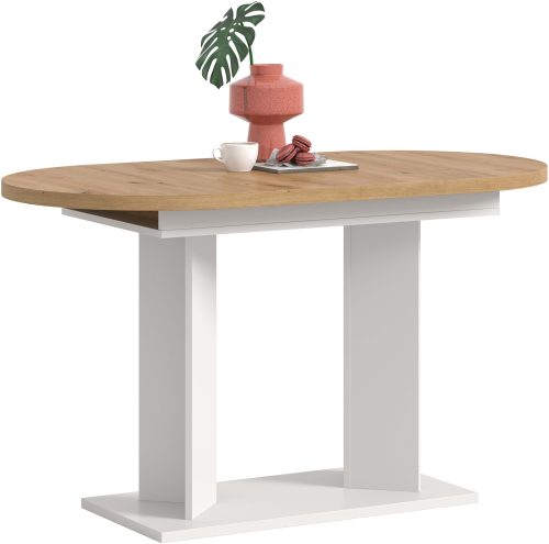 HOME AFFAIRE, Home affaire Esstisch "GERO, 130-170 cm, ausziehbar, Säulengestell" in verschiedenen Ausführungen erhältlich, 1 Stk. tlg. Tisch, Esstisch, Esszimmer, Esszimmertisch, Küchetisch, Bartisch