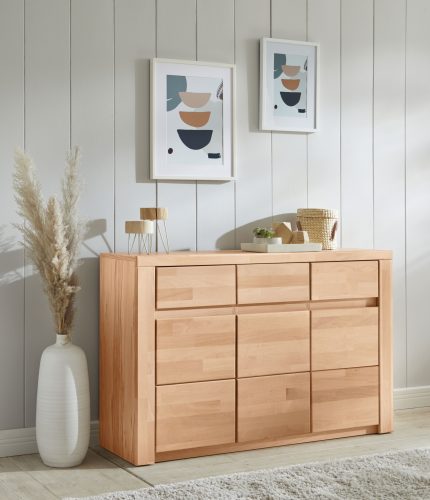 HOME AFFAIRE, Home affaire Sideboard »Burani«, grifflose Optik