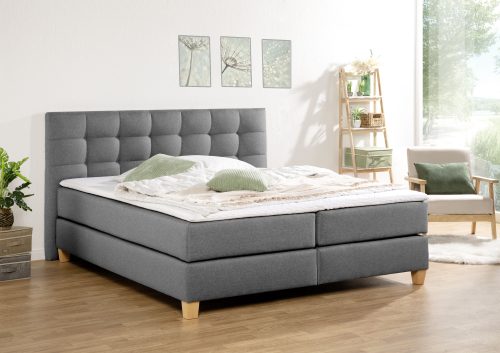 Home affaire Boxspringbett »Moulay«, inkl. Topper, in 3 Härtegraden, TFK auch in Härtegrad 4