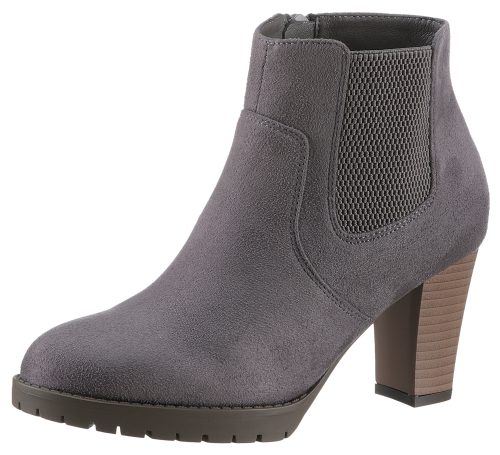 Aniston SHOES, Aniston SHOES Stiefelette, Ankleboots mit seitlichem Stretcheinsatz - NEUE KOLLEKTION