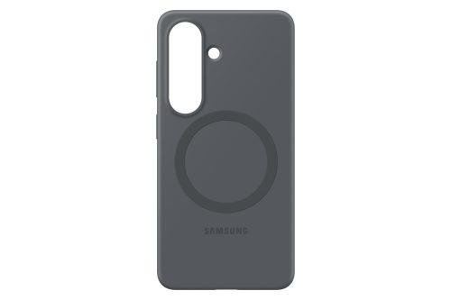 Samsung S26 Silikon-Cover Silicone Magnet Case Black Smartphone Cover ? Handyhülle/Handy Tasche ? schwarz