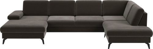 sit&more Wohnlandschaft »Morris U-Form inkl. Sitztiefenverstellung«, wahlweise mit Bettfunktion, Bettkasten und Armteilverstellung