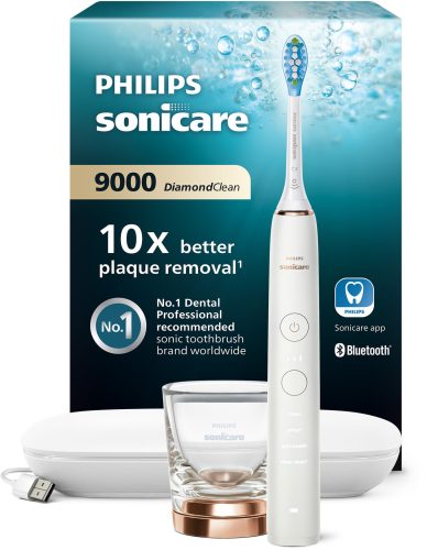 Philips, Philips Sonicare DiamondClean 9000 Hx9911/94 - Elektronische Schallzahnbürste (Rose Gold)