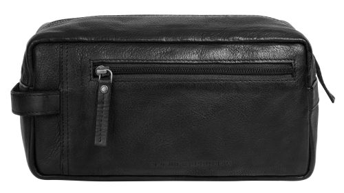 SPIKES & SPARROW, Spikes & Sparrow Kulturbeutel »TOILETRY BAG«, echt Leder