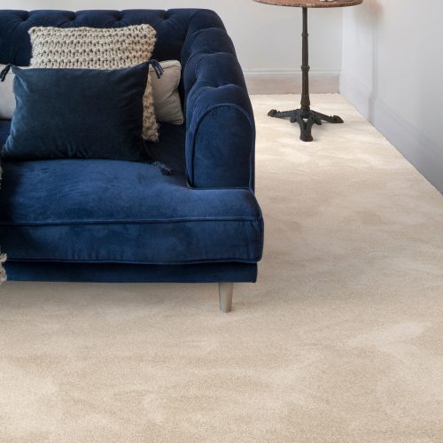 Andiamo Teppichboden »Velours Levin«, rechteckig, Uni Farben, Breite 400cm oder 500 cm, weiche Qualität, strapazierfähig