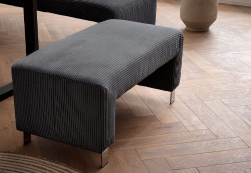 exxpo - sofa fashion Polsterhocker »Intenso, Hocker, modern, wahlweise in Leder oder Textil«, hohe Bodenfreiheit, frei im Raum stellbar, hoher Sitzkomfort