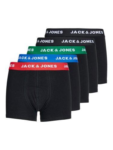 JACK & JONES JUNIOR, Jack & Jones Junior Boxershorts »JACHUEY TRUNKS 5 PACK NOOS JNR«, (Packung, 5 St.)