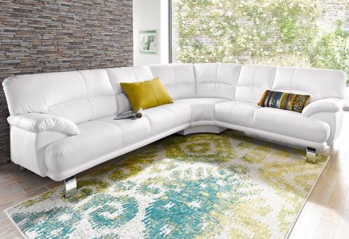 TRENDMANUFAKTUR Ecksofa, mit langem Schenkel