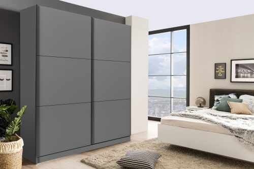 INOSIGN, INOSIGN Schwebetürenschrank »Sierra«, mit kompletter Inneneinteilung, FSC-zertifizierter Holzwerkstoff