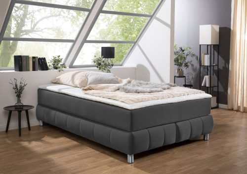 andas Boxspringbett »Salo«, Ohne Kopfteil, inkl. Topper, auch in Überlänge 220 cm