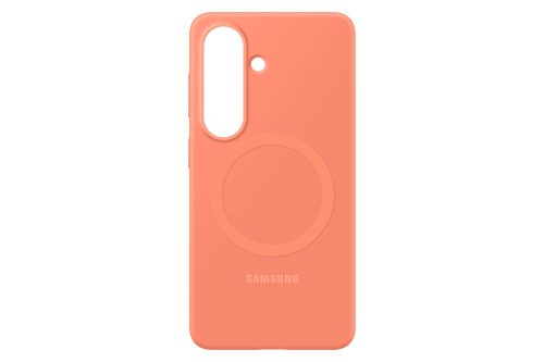 Samsung S26 Silikon-Cover Silicone Magnet Case Coralred Samsung Cover ? Handyhülle/Handy Tasche