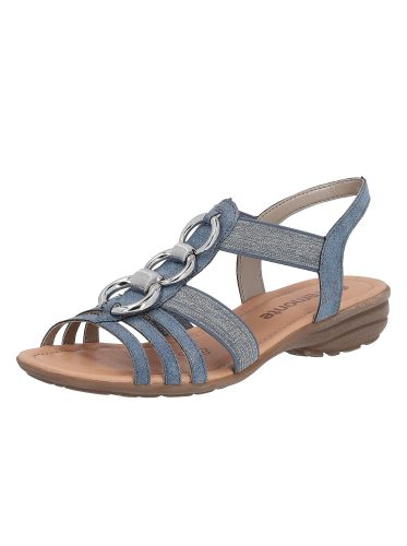 Remonte Sandalette für Damen aus Softmaterial himmelblau, 38
