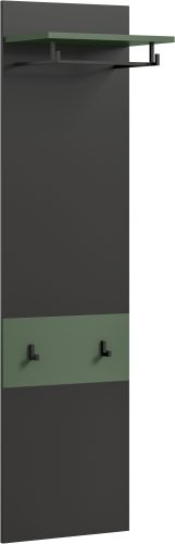 INOSIGN Garderobenpaneel »REHAT, TOPSELLER!, Höhe 165 cm, Hutablage, 2 Haken, Garderobenstange« in verschiedenen Farben erhältlich, 1 Stk. tlg. Paneel, Wandboard, Garderobe, Garderobenleiste, Garderobenboard