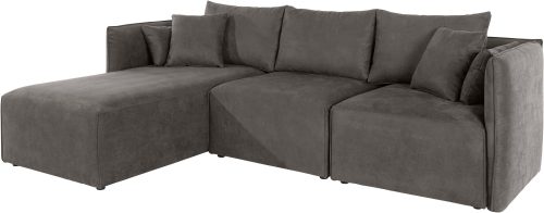 elbgestoeber Ecksofa »Elbdock«, (3 St.), zusammengesetzt aus Modulen, in vielen Bezugsqualitäten und Farben