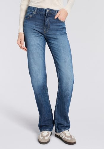 Boss Orange, BOSS ORANGE Straight-Jeans "ADA HR 13.0 Premium Damenmode" High Rise, locker geschnitten