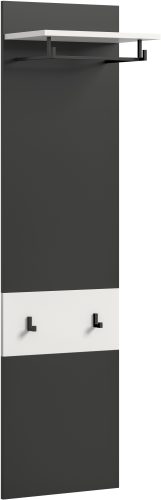INOSIGN Garderobenpaneel »REHAT, TOPSELLER!, Höhe 165 cm, Hutablage, 2 Haken, Garderobenstange« in verschiedenen Farben erhältlich, 1 Stk. tlg. Paneel, Wandboard, Garderobe, Garderobenleiste, Garderobenboard