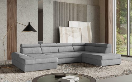 sit&more Wohnlandschaft »U-Form«, mit verstellbaren Kopfteilen, wahlweise mit Bettfunktion