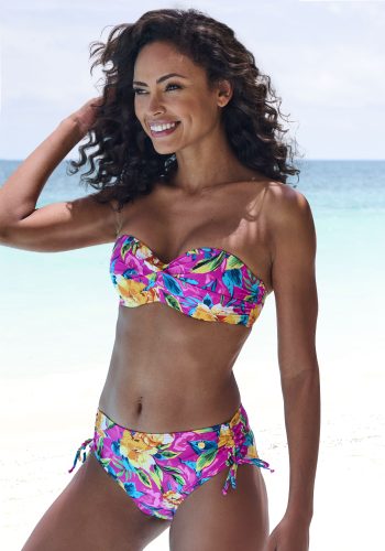 Lascana, LASCANA Bügel-Bandeau-Bikini-Top "Riley" mit 3 Tragevarianten