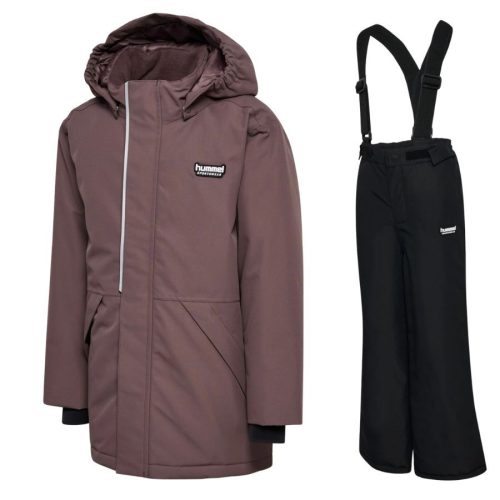 Hummel, Hummel hmlJR Snow Jacket WP 10K, Skijacke, Junior, braun