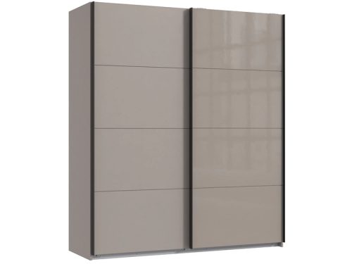 undefined, Schwebetürenschrank MIDNIGHT beige 2 Türen
