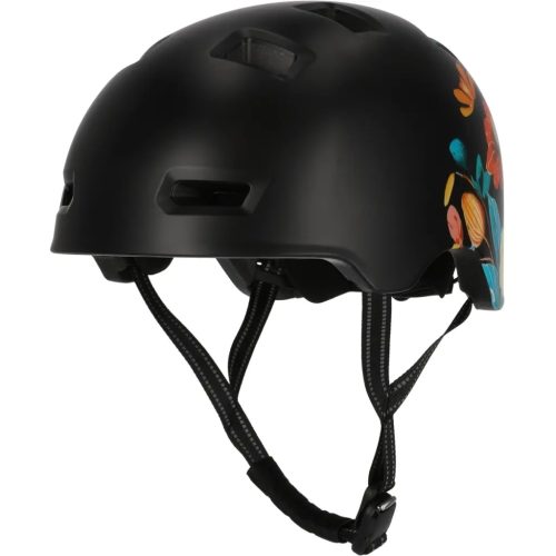 Crazy Safety, Crazy Safety Rampage Flower, Fahrradhelm, orange