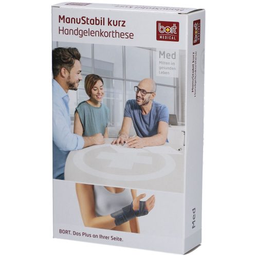 bort, bort Handgelenk kurz L li schwarz (1 Stück)