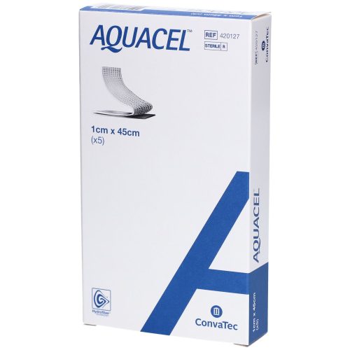 AQUACEL, AQUACEL Hydrofiber Tamponaden 1x45cm starke Fasern (5 Stück)