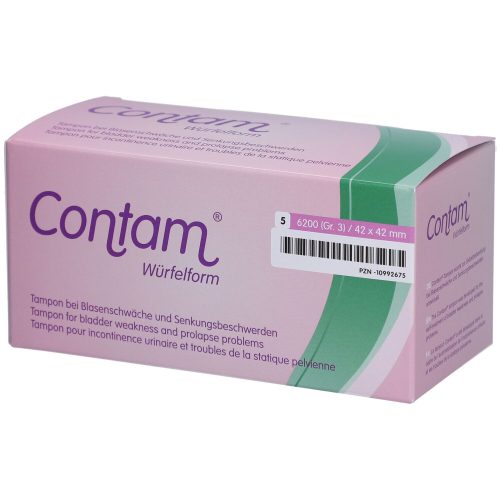 Contam, Contam Würfeltampon 42mm Grösse 3 (5 Stk)