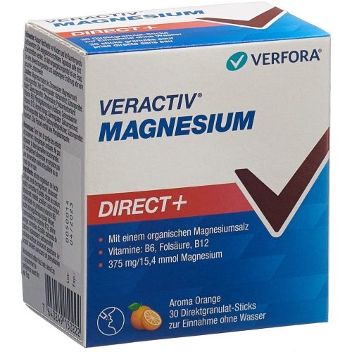 Veractiv, Veractiv Magnesium Direct+ (30 Stück)
