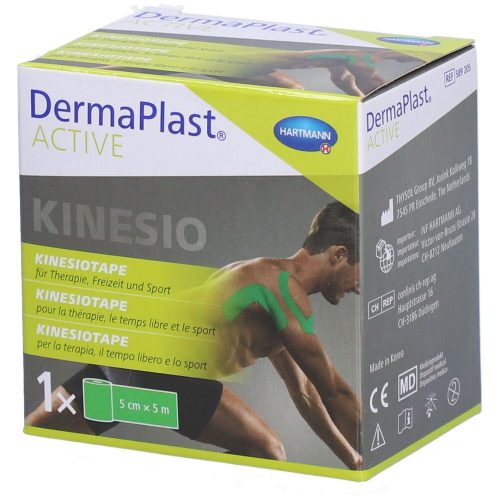 DermaPlast, DermaPlast Active Kinesiotape 5cmx5m grün (1 Stück)