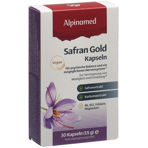 Alpinamed, ALPINAMED Safran Gold Kapsel (30 Stück)