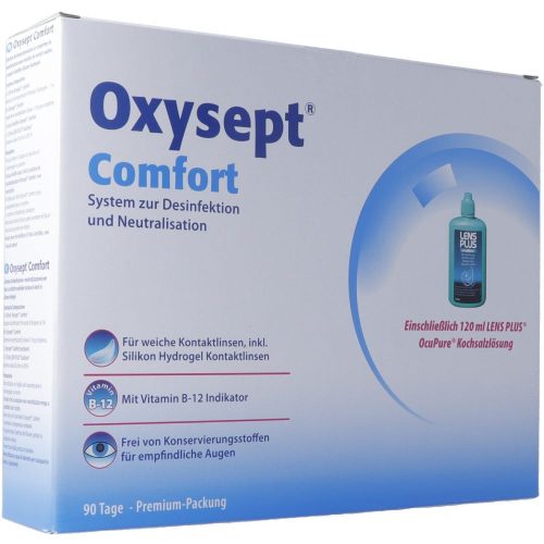 Oxysept, Oxysept Comfort Lösung + LPOP (3x300 ml)