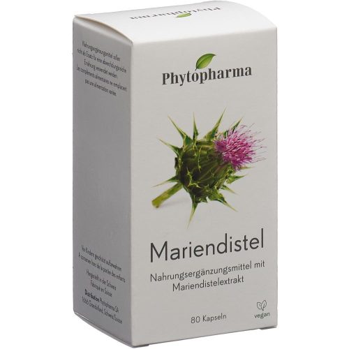 Phytopharma SA, Phytopharma Mariendistel Kapseln 80 Stück