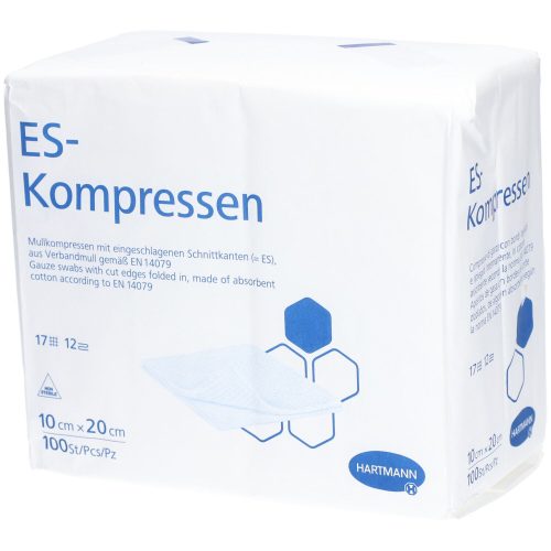 Hartmann, Hartmann ES-Kompressen 12fach 10x20cm (100 Stück)