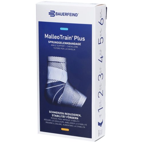 MalleoTrain, MalleoTrain Plus Aktivbandage Grösse 4 links titan (1 Stück)