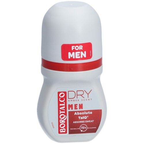 Borotalco, Men Deo Extra Dry Amber Roll On Damen  50 ml