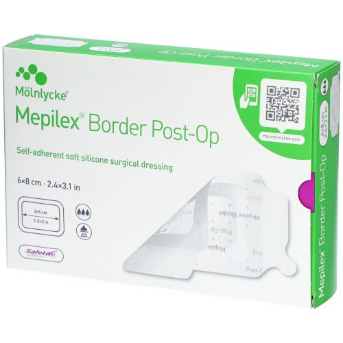 MEPILEX, Mepilex Border Post-OP 6x8cm (10 Stk)