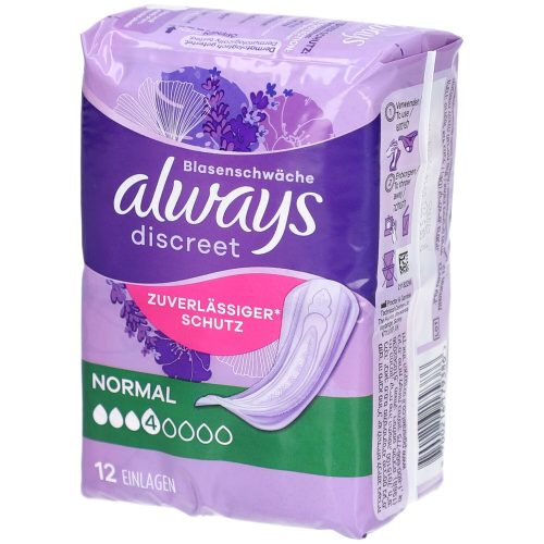always discreet Discreet Inkontinenz Normal (12 Stück)