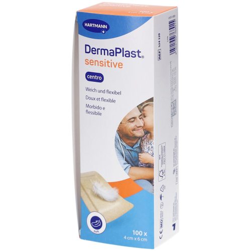 IVF HARTMANN AG, DermaPlast Sensitive Centro Pflaster 4 cm x 6 cm
