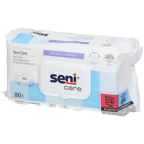 seni, seni Care Feuchtpflegetücher mit Klickverschluss (80 Stück)