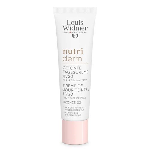 Louis Widmer Nutriderm getönte Tagescreme UV 20 Bronze 30 ml mit Parfum