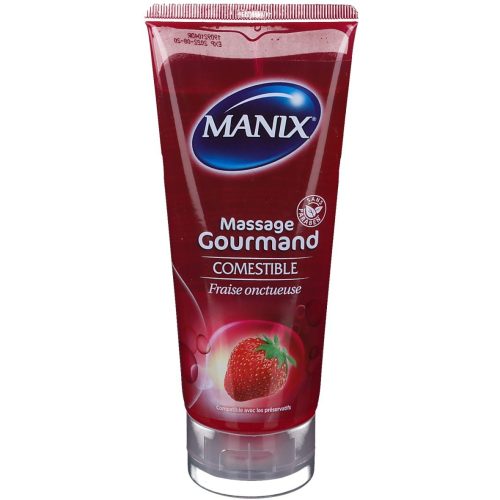 LIFESTYLES EUROPE SAS, MANIX® Essbares Erdbeer-Gourmet-Massage-Gel