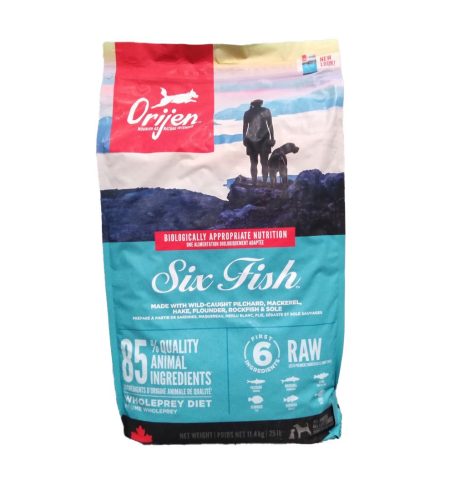 Orijen, Orijen Trockenfutter Dog Six Fish mit